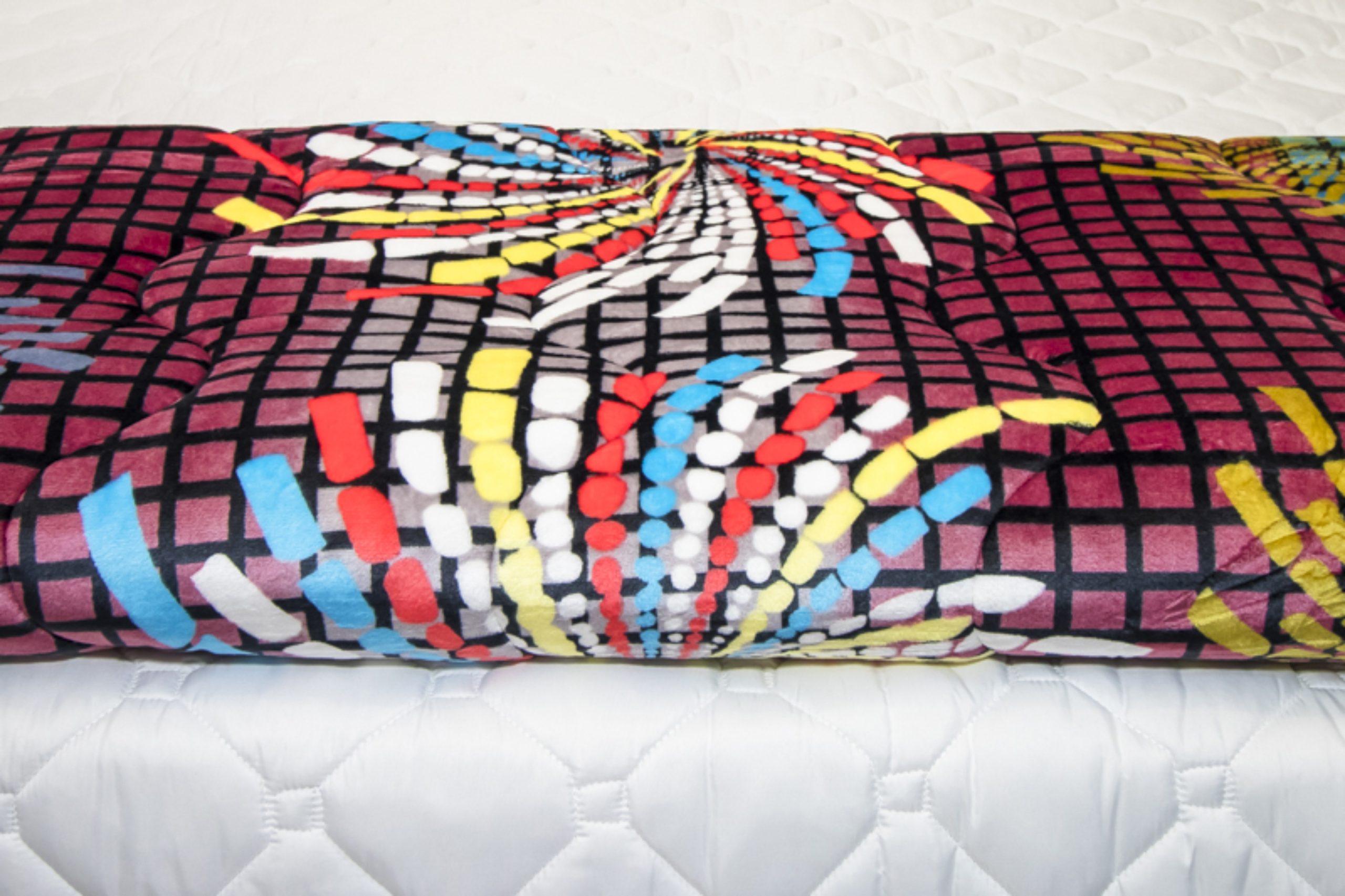 Sofia 3Ply Quilted Mink Blanket - Queen - Image 2