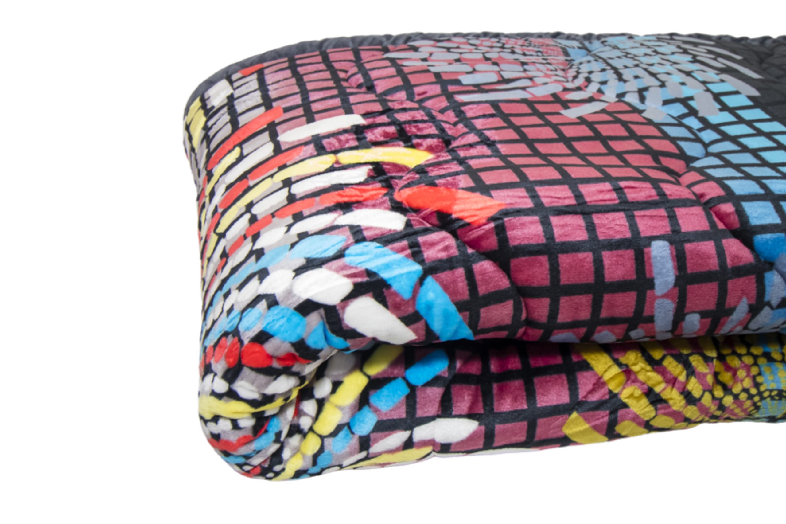 Sofia 3Ply Quilted Mink Blanket - Queen - Image 4