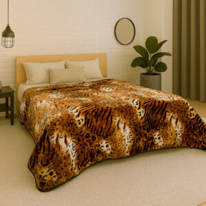 Brown Skin 1Ply Gold Mink Blanket