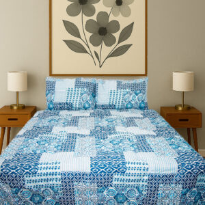 Annabelle Blue 5-Piece Comforter Set - Queen